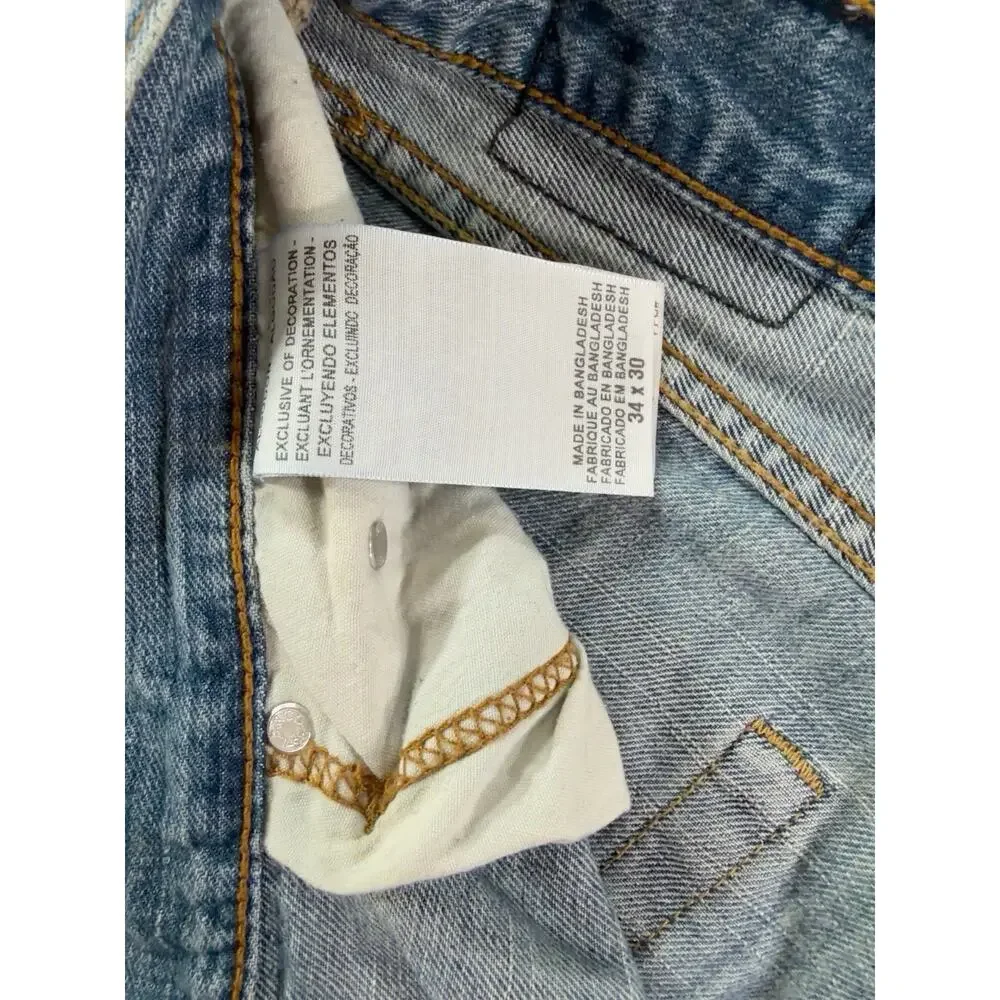 Signature by Levi Strauss & Co. Men’s Straight Light Wash Jeans 34x30